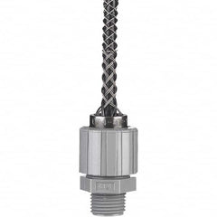 Hubbell Wiring Device-Kellems - 0.62 to 0.75" Liquidtight Straight Strain Relief Cord Grip - Exact Industrial Supply