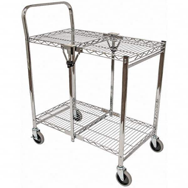 Luxor - Carts Type: Utility Cart Load Capacity (Lb.): 200 - Exact Industrial Supply