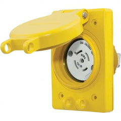 Hubbell Wiring Device-Kellems - Twist Lock Receptacles Receptacle/Part Type: Receptacle Gender: Female - Exact Industrial Supply