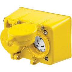 Hubbell Wiring Device-Kellems - Twist Lock Receptacles Receptacle/Part Type: Receptacle Gender: Female - Exact Industrial Supply