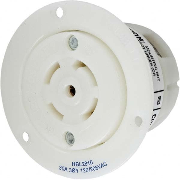 Hubbell Wiring Device-Kellems - Twist Lock Receptacles Receptacle/Part Type: Receptacle Gender: Female - Exact Industrial Supply