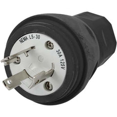 Hubbell Wiring Device-Kellems - 125V 30A NEMA L5-30P Industrial Twist Lock Plug - Exact Industrial Supply