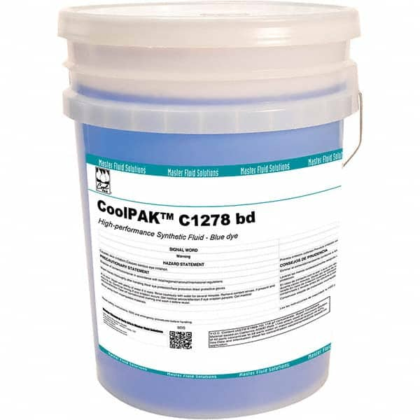 Master Fluid Solutions - 5 Gal Pail Cutting, Drilling, Sawing, Grinding, Tapping, Turning Fluid - Exact Industrial Supply