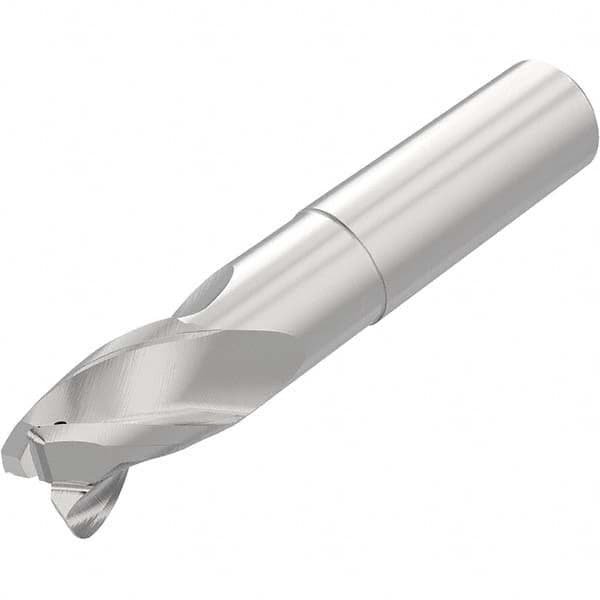 Niagara Cutter - 1", 1-1/4" LOC, 1" Shank Diam, 4" OAL, 3 Flute Solid Carbide Square End Mill - Exact Industrial Supply