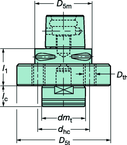 C8A3910563060 CAPTO ADAPTER - Exact Industrial Supply