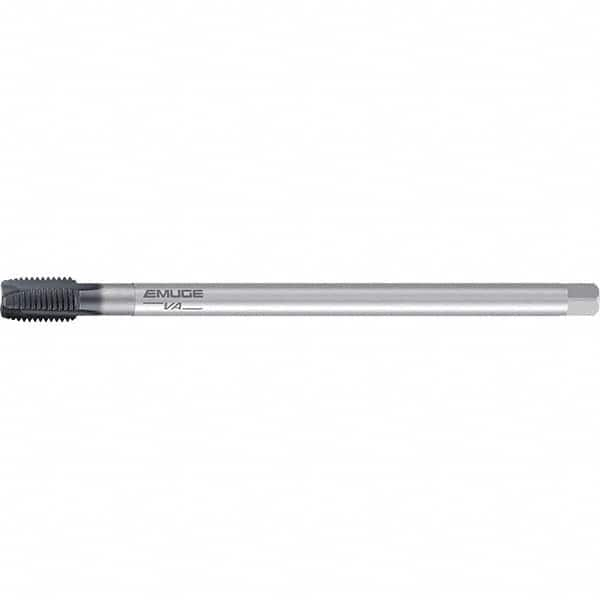 Emuge - M8x1.25 Metric 6H 0 Flute GLT-1 Finish Cobalt Spiral Point Tap - Exact Industrial Supply