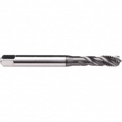 Emuge - #6-32 UNC 3 Flute 3B Modified Bottoming Fast Spiral Flute Tap - Exact Industrial Supply