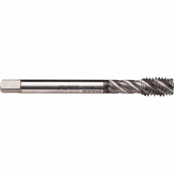 Emuge - 9/16-12 UNC 4 Flute 3B Modified Bottoming Fast Spiral Flute Tap - Exact Industrial Supply