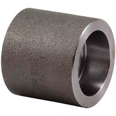 Merit Brass - Black Pipe Fittings; Type: Coupling ; Fitting Size: 3 (Inch); End Connections: Socket x Socket ; Classification: 3000 ; Material: Carbon Steel ; Finish/Coating: Mill/Oil - Exact Industrial Supply