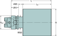 392410506313050A HSK BLANK - Exact Industrial Supply