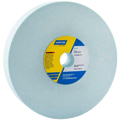 Norton - Bench & Pedestal Grinding Wheels Wheel Diameter (Inch): 8 Hole Size (Inch): 1 - Exact Industrial Supply