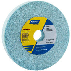 Norton - Bench & Pedestal Grinding Wheels Wheel Diameter (Inch): 6 Hole Size (Inch): 1 - Exact Industrial Supply