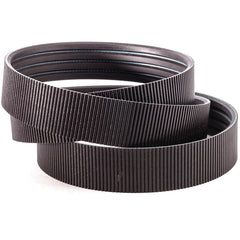 V Belt: Section Round, 10 mm Belt Width 12.7 mm Pitch, 78 Teeth, Neoprene, Black, TP390H100 Belt Number