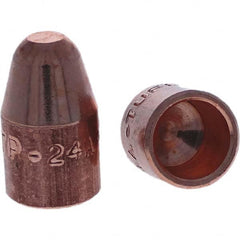 Tuffaloy - Spot Welder Tips For Use With: 4RW Cap Taper Electrode Holder Type: Female Cap A Nose (Pointed) - Exact Industrial Supply