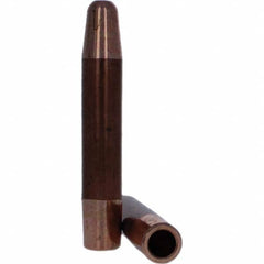 Tuffaloy - Spot Welder Tips For Use With: 5RW Electrode Holder Type: Straight Tip A Nose (Pointed) - Exact Industrial Supply