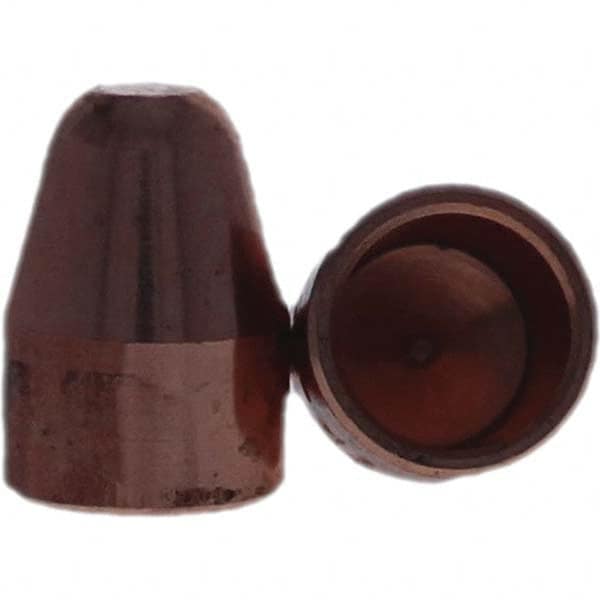 Tuffaloy - Spot Welder Tips For Use With: 5RW Cap Taper Electrode Holder Type: Female Cap A Nose (Pointed) - Exact Industrial Supply