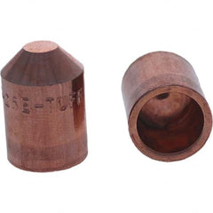 Tuffaloy - Spot Welder Tips For Use With: 5RW Cap Taper Electrode Holder Type: Female Cap E Nose (Truncated) - Exact Industrial Supply