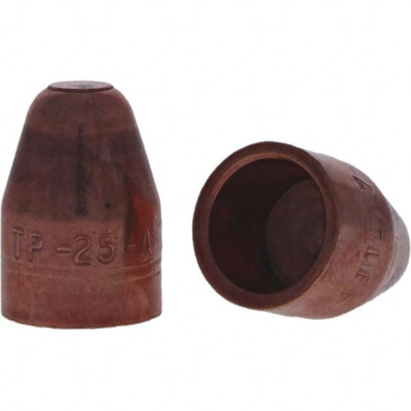 Tuffaloy - Spot Welder Tips For Use With: 5RW Cap Taper Electrode Holder Type: Female Cap A Nose (Pointed) - Exact Industrial Supply