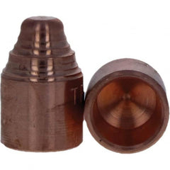 Tuffaloy - Spot Welder Tips For Use With: 4RW Cap Taper Electrode Holder Type: Female Cap S Nose - Exact Industrial Supply