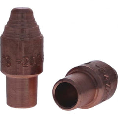 Tuffaloy - Spot Welder Tips For Use With: 4RW Cap Taper Electrode Holder Type: Male Cap S Nose - Exact Industrial Supply