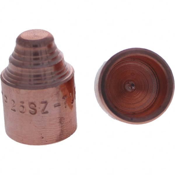 Tuffaloy - Spot Welder Tips For Use With: 5RW Cap Taper Electrode Holder Type: Female Cap S Nose - Exact Industrial Supply