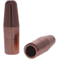 Tuffaloy - Spot Welder Tips For Use With: 4RW Electrode Holder Type: Straight Tip A Nose (Pointed) - Exact Industrial Supply