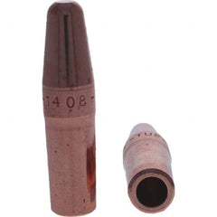 Tuffaloy - Spot Welder Tips For Use With: 4RW Electrode Holder Type: Straight Tip A Nose (Pointed) - Exact Industrial Supply