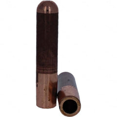Tuffaloy - Spot Welder Tips For Use With: 7RW Electrode Holder Type: Straight Tip B Nose (Dome) - Exact Industrial Supply