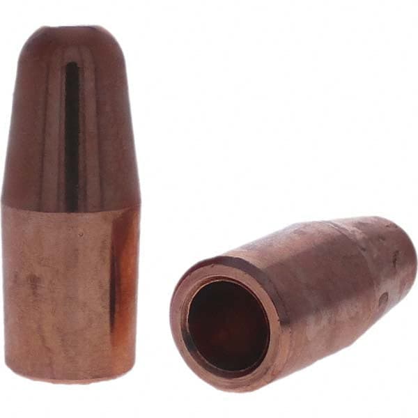 Tuffaloy - Spot Welder Tips For Use With: 5RW Electrode Holder Type: Straight Tip A Nose (Pointed) - Exact Industrial Supply