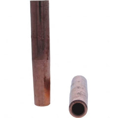 Tuffaloy - Spot Welder Tips For Use With: 4RW Electrode Holder Type: Straight Tip C Nose (Flat) - Exact Industrial Supply