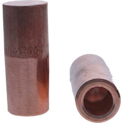 Tuffaloy - Spot Welder Tips For Use With: 5RW Electrode Holder Type: Straight Tip C Nose (Flat) - Exact Industrial Supply