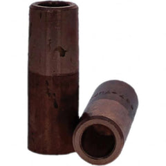 Tuffaloy - Spot Welder Tips For Use With: 5RW Electrode Holder Type: Straight Tip C Nose (Flat) - Exact Industrial Supply