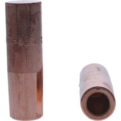 Tuffaloy - Spot Welder Tips For Use With: 5RW Electrode Holder Type: Straight Tip C Nose (Flat) - Exact Industrial Supply