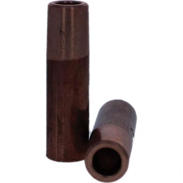 Tuffaloy - Spot Welder Tips For Use With: 5RW Electrode Holder Type: Straight Tip C Nose (Flat) - Exact Industrial Supply