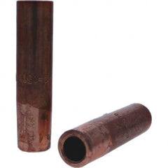 Tuffaloy - Spot Welder Tips For Use With: 5RW Electrode Holder Type: Straight Tip C Nose (Flat) - Exact Industrial Supply