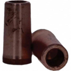 Tuffaloy - Spot Welder Tips For Use With: 4RW Electrode Holder Type: Straight Tip C Nose (Flat) - Exact Industrial Supply