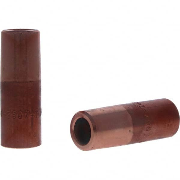 Tuffaloy - Spot Welder Tips For Use With: 5RW Electrode Holder Type: Straight Tip C Nose (Flat) - Exact Industrial Supply