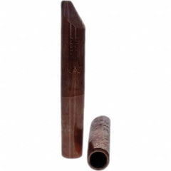 Tuffaloy - Spot Welder Tips For Use With: 4RW Electrode Holder Type: Straight Tip D Nose (Offset) - Exact Industrial Supply