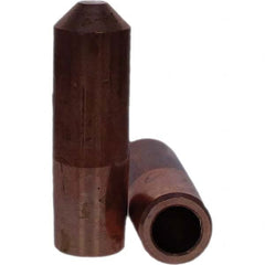 Tuffaloy - Spot Welder Tips For Use With: 5RW Electrode Holder Type: Straight Tip E Nose (Truncated) - Exact Industrial Supply