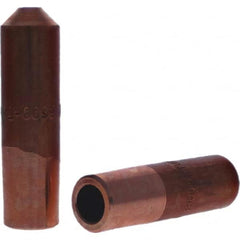 Tuffaloy - Spot Welder Tips For Use With: 4RW Electrode Holder Type: Straight Tip E Nose (Truncated) - Exact Industrial Supply