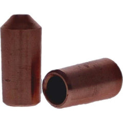 Tuffaloy - Spot Welder Tips For Use With: 4RW Electrode Holder Type: Straight Tip E Nose (Truncated) - Exact Industrial Supply