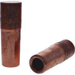 Tuffaloy - Spot Welder Tips For Use With: 5RW Electrode Holder Type: Straight Tip F Nose (Radius) - Exact Industrial Supply