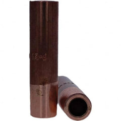 Tuffaloy - Spot Welder Tips For Use With: 7RW Electrode Holder Type: Straight Tip F Nose (Radius) - Exact Industrial Supply