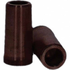 Tuffaloy - Spot Welder Tips For Use With: 4RW Electrode Holder Type: Straight Tip C Nose (Flat) - Exact Industrial Supply