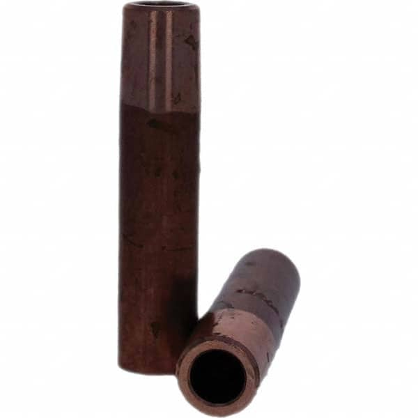 Tuffaloy - Spot Welder Tips For Use With: 5RW Electrode Holder Type: Straight Tip C Nose (Flat) - Exact Industrial Supply