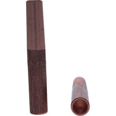 Tuffaloy - Spot Welder Tips For Use With: 4RW Electrode Holder Type: Straight Shank for 4RW Male Cap - Exact Industrial Supply