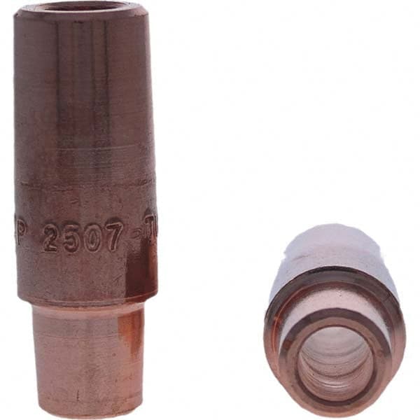 Tuffaloy - Spot Welder Tips For Use With: 5RW Electrode Holder Type: Straight Shank for 5RW Female Cap - Exact Industrial Supply