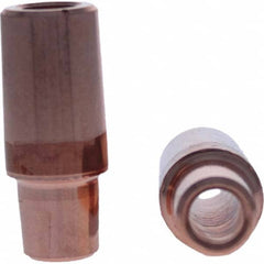 Tuffaloy - Spot Welder Tips For Use With: 5RW Electrode Holder Type: Straight Shank for 5RW Female Cap - Exact Industrial Supply