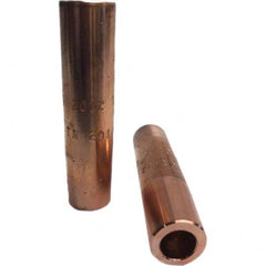 Tuffaloy - Spot Welder Tips For Use With: 6RW Electrode Holder Type: Straight Shank for 6RW Male Cap - Exact Industrial Supply