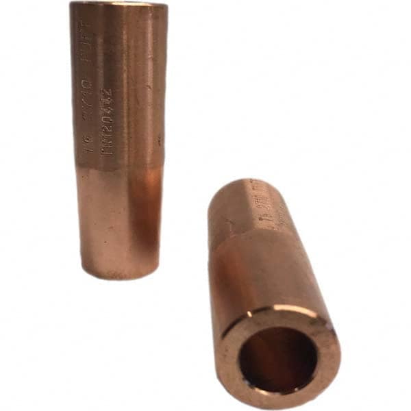 Tuffaloy - Spot Welder Tips For Use With: 7RW Electrode Holder Type: Straight Shank for 7RW Male Cap - Exact Industrial Supply